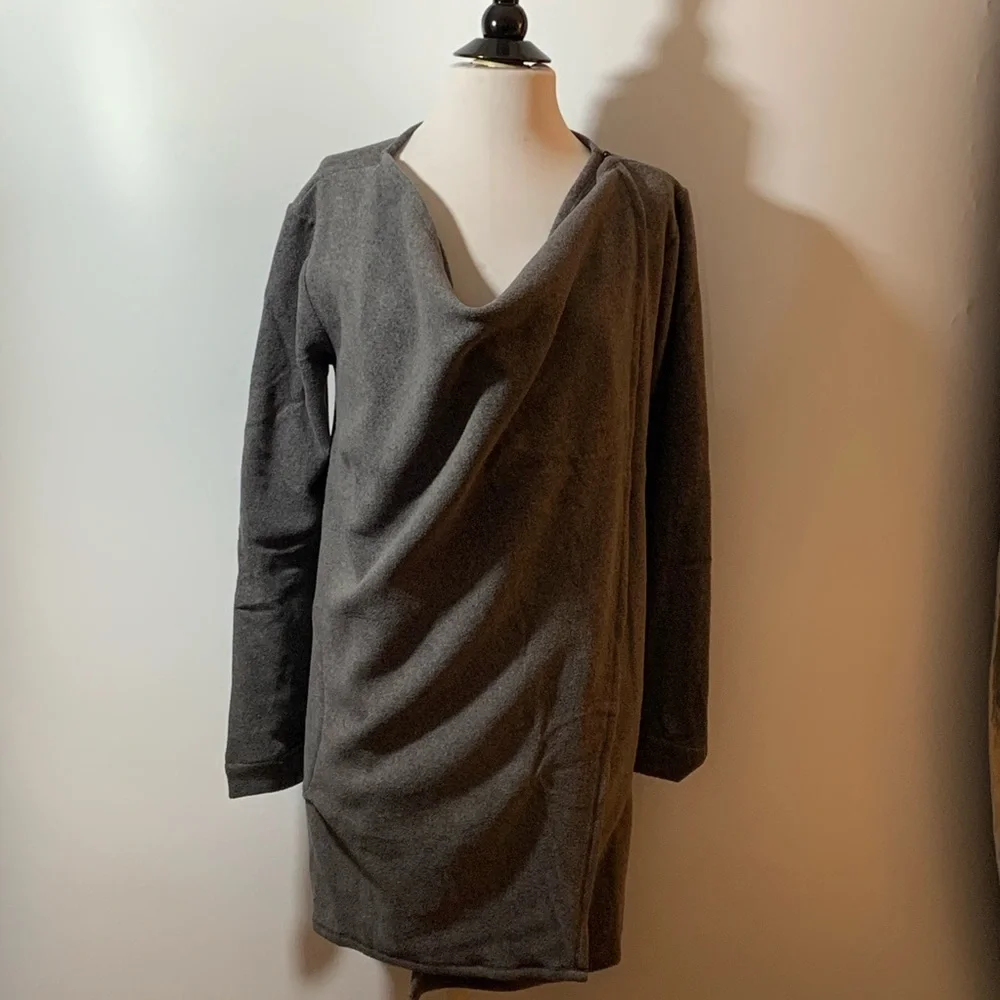 Cuddl Duds Fleecewear Stretch Wrap Sweater Size M